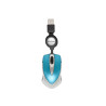 Mini Souris filaire pour portable (rétractable) Verbatim Go Mini Optical Travel (bleu)