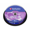 DVD+R Verbatim 4,7 Go (Spindle de 10)