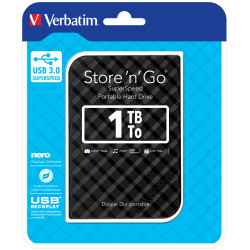 VERBATIM DISQUE DUR EXTERNE 1TO USB3