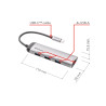 VERBATIM HUB USB-C 4-PORTS USB 3.2