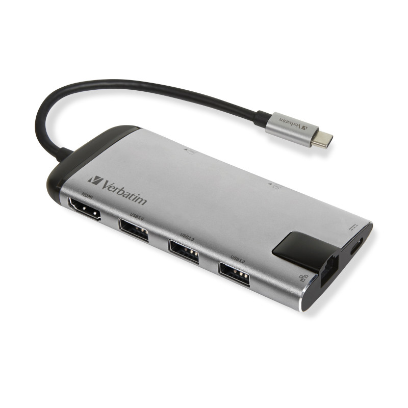 VERBATIM HUB USB-C MULTIPORT USB 3.1