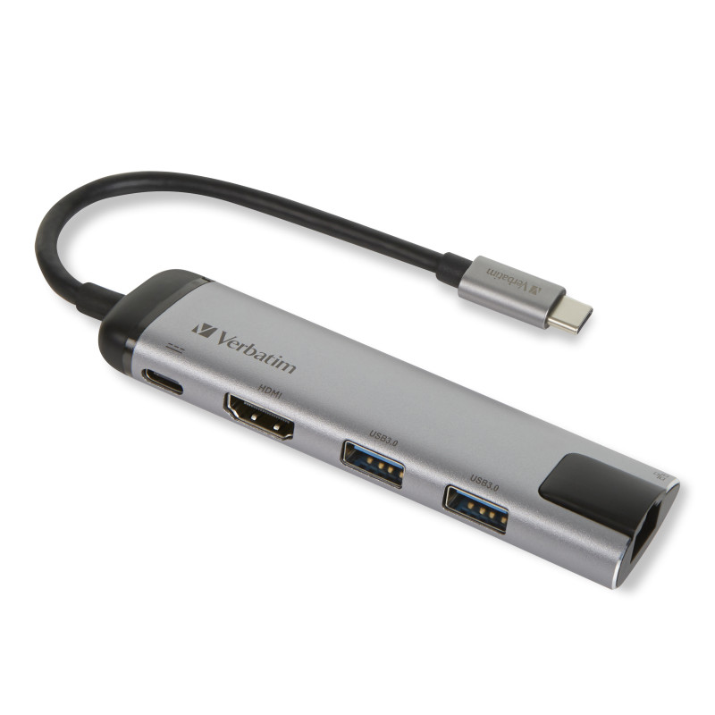 VERBATIM HUB USB-C MULTIPORT USB 3.1