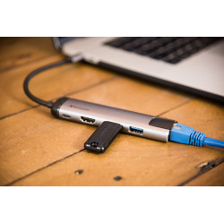 VERBATIM HUB USB-C MULTIPORT USB 3.1