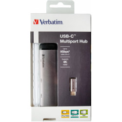 VERBATIM HUB USB-C MULTIPORT USB 3.1