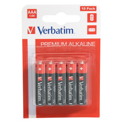 VERBATIM PILES 10X AAA-LR03 ALKALINE