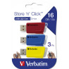 VERBATIM CLE 16GO USB 3.0 PK3 R B J