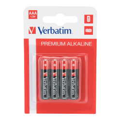 VERBATIM PILES 4X AAA-LR03 ALKALINE