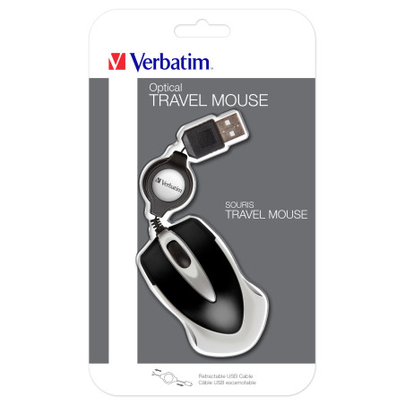VERBATIM SOURIS GO MINI MOBILE NOIRE
