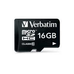 VERBATIM CARTE MICRO SDHC 16GO ADAPT