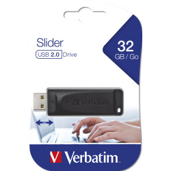 VERBATIM CLE 32GO USB 2.0 NOIR