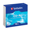 CD Verbatim 700 Mo 52X AZO ( Boite Slim de 10 )