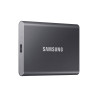 SSD EXT SAMSUNG T7 2TO gris titane USB 3.2 Gen 2 MU-PC2T0T WW
