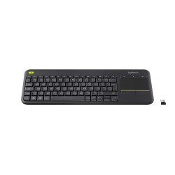 LOGITECH CLAVIER SANS FIL K400+ NOIR