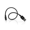 VERBATIM CABLE MICRO USB 30CM NOIR