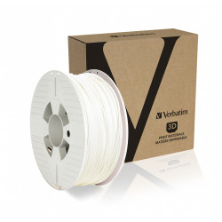 VERBATIM FILAMENT PLA 2.85MM BLANC