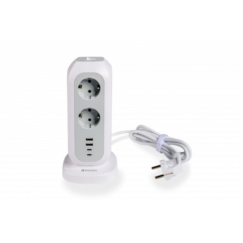 VERBATIM RALLONGE 15EN1 2USBC+2USB-A
