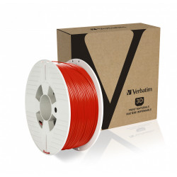 VERBATIM FILAMENT PET-G 1.75MM ROUGE