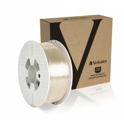 VERBATIM FILAMENT PET-G 1.75MM TRANS