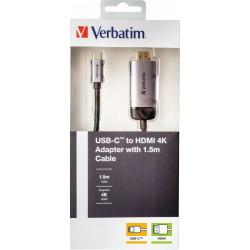 VERBATIM ADAPT USB-C   HDMI 1.5M