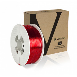 VERBATIM FILAMENT PET-G 2.85MM ROUGE