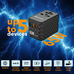 VERBATIM ADAPTATEUR VOYAGE UTA-05