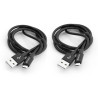 VERBATIM 2 CABLE MICRO B USB 100CM N