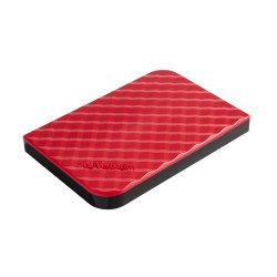 VERBATIM DD EXTERNE 1TB USB3 ROUGE