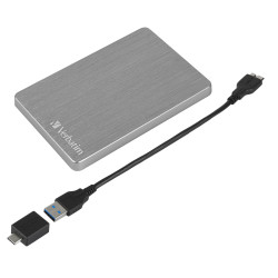 VERBATIM DD EXTERNE 2TB USB3.2 GRIS