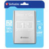 VERBATIM DD EXTERNE 1TB USB3 ARGENT