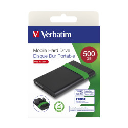 VERBATIM DISQUE DUR EXTERNE 500GO