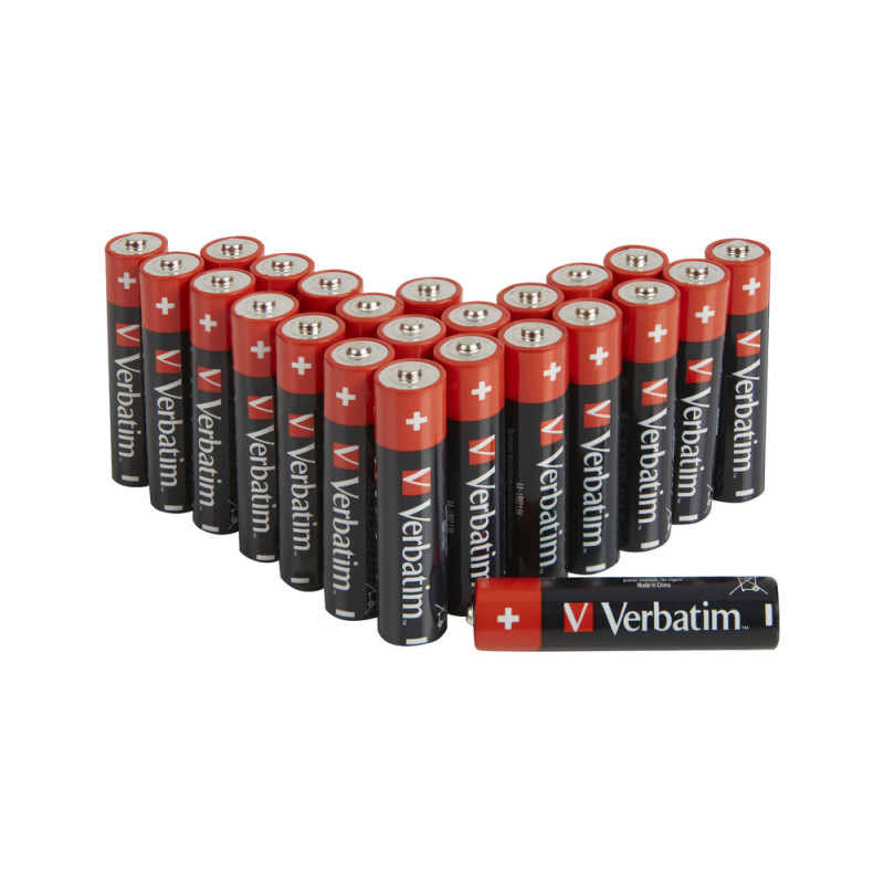 VERBATIM PILES 24X AA-LR6 ALKALINE VERBATIM PILES 24X AA-LR6 ALKALINE