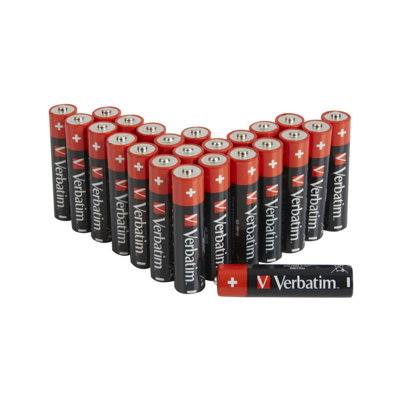 VERBATIM PILES 24X AAA-LR03 ALKALINE VERBATIM PILES 24X AAA-LR03 ALKALINE
