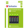 VERBATIM PILES RECHARGE 4X AAA HR03