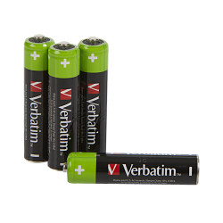 VERBATIM PILES RECHARGE 4X AAA HR03