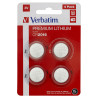 VERBATIM PILES 4X CR2016 LITHIUM 3V