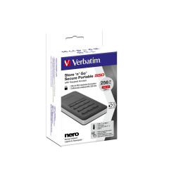 VERBATIM SSD EXT 256GB USB 3.1 SECUR