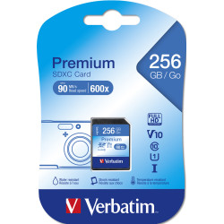 VERBATIM CARTE MEMOIRE SDXC 256GB