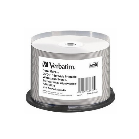 VERBATIM DVD-R AZO 4.7GB 16X SP50