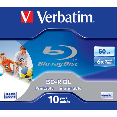 VERBATIM BLU-RAY BD-R 50GB 6X JC10