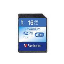 VERBATIM CARTE MEMOIRE SDHC 16GB