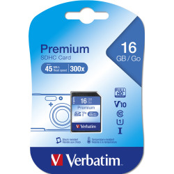 VERBATIM CARTE MEMOIRE SDHC 16GB