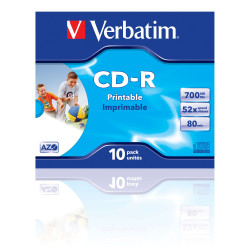 VERBATIM CD-R 700MB 52X JC10