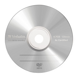 VERBATIM DVD-RW SERL 4.7GB 4X JC5