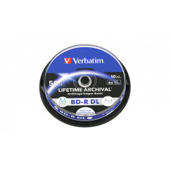VERBATIM BLU-RAY BD-R 50GB 6X SP10