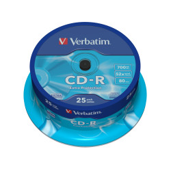 VERBATIM CD-R 700MB 52X SP25
