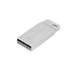 VERBATIM CLE 16GO USB 2.0 METAL ARG