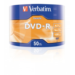 VERBATIM DVD-R 4.7GB 16X SP50