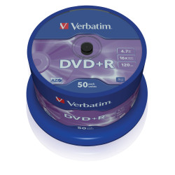 VERBATIM DVD+R AZO 4.7GB 16X SP50