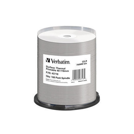 VERBATIM CD-R AZO 700MB 52X SP100
