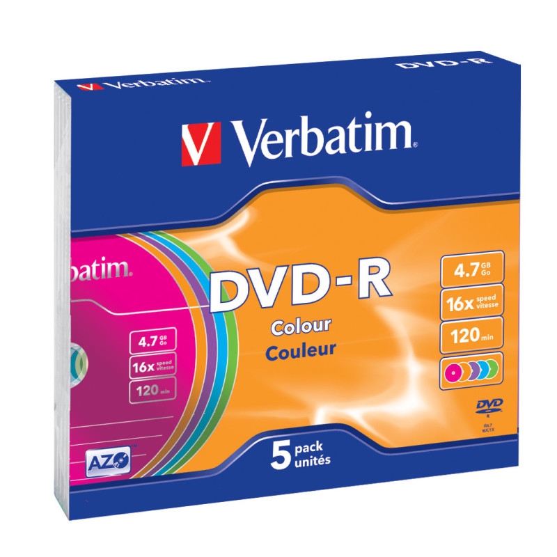 VERBATIM DVD-R AZO 4.7GB 16X SL5